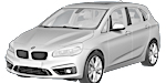 BMW F45 B0781 Fault Code